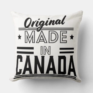Cojín Decorativo Logotipo original Hecho en Canadá