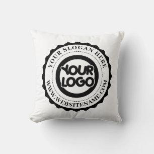 Cojín Decorativo Logotipo personalizado de su empresa