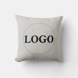 Cojín Decorativo Logotipo promocional de empresa comercial personal