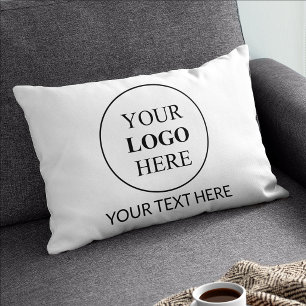 Cojín Decorativo Logotipo Promocional Personalizado – Sin Pedido Mí