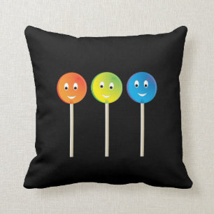 Cojín Decorativo Lollipops sonrientes