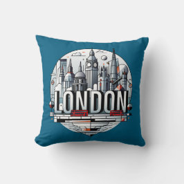 Cojín Decorativo London England United Kingdom