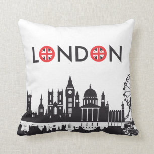 Cojín Decorativo London Skyline Pillow