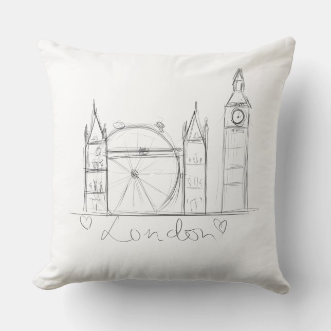 Cojín Decorativo Londres (Anverso)