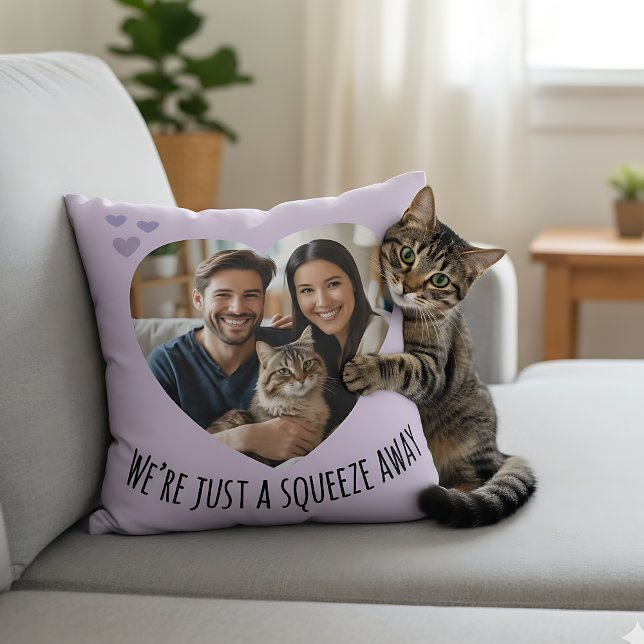 Cojín Decorativo Long Distance Hug Miss you photo gift hugs (Subido por el creador)