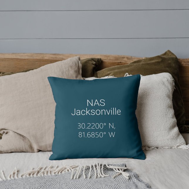 Cojín Decorativo Longitud de la Latitude de Jacksonville para NAS (Subido por el creador)