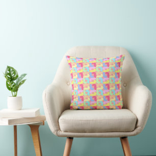 Cojín Decorativo Loops Retro Pastel