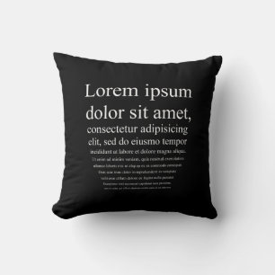 Cojín Decorativo Lorem Ipsum