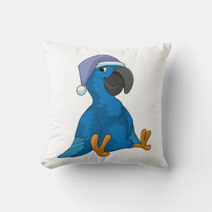 Cojín Decorativo Loro durmiendo con gorra nocturna