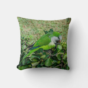 Cojín Decorativo Loro verde