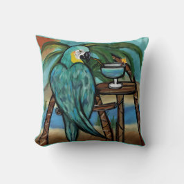 Cojín Decorativo Loros de Fiesta                     