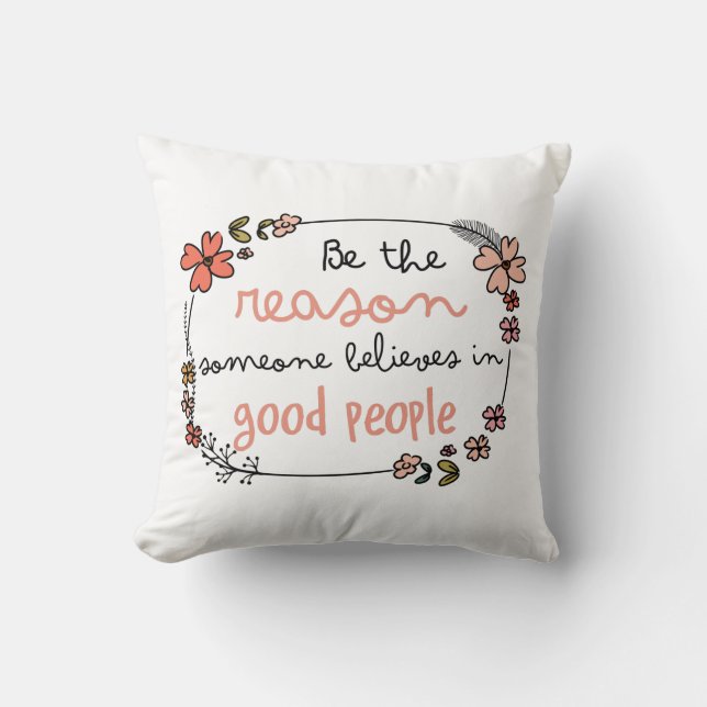 Cojín Decorativo Los Adorables Son La Razón (Anverso)