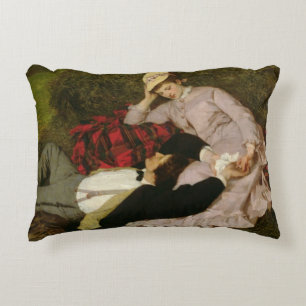 Cojín Decorativo Los amantes, 1870