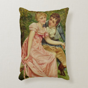 Cojín Decorativo Los amantes (aceite en lona)