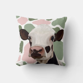 Cojín Decorativo Los amantes de las vacas sabrán imprimir en forma