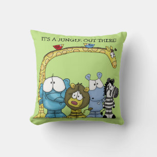 Cojín Decorativo Los amigos de la jungla no tienen nada que ver con