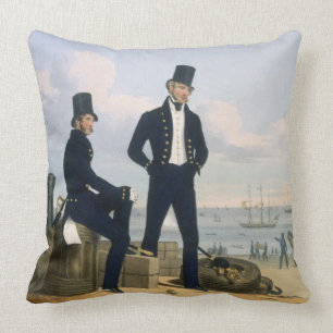 Cojín Decorativo Los artilleros, Boatswains y carpinteros, platean