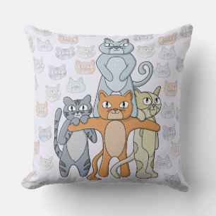 Cojín Decorativo Los asombrosos gatos