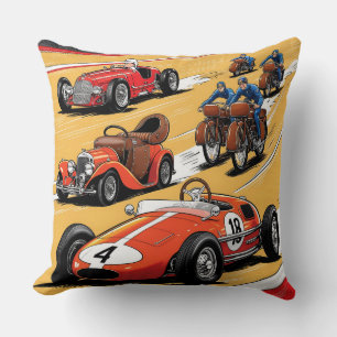 Cojín Decorativo Los autos antiguos más bellos