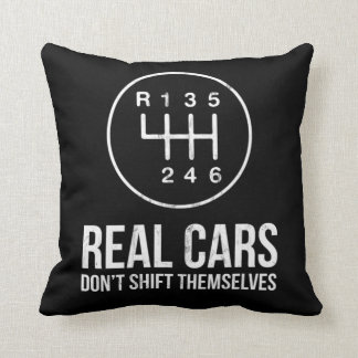 Cojín Decorativo Los Autos Reales No Se Cambian A Sí Mismos El Dise