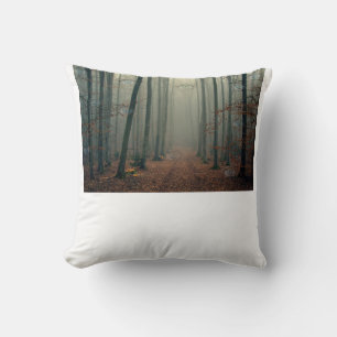 Cojín Decorativo ¡Los Bosques Tienen Ojos! ¡Impresión interesante!