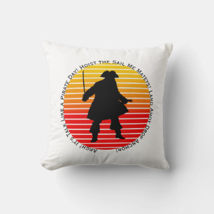 Cojín Decorativo ¡Los bucaneros de Steampunk hablan como un argh de