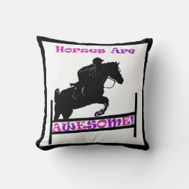 Cojín Decorativo ¡Los Caballos Son Impresionantes!Cojín