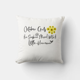 Cojín Decorativo Los Chicas De Octubre Se Mezclan Con Un Poco