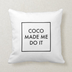 Cojín Decorativo Los Cocos hicieron que lo hace