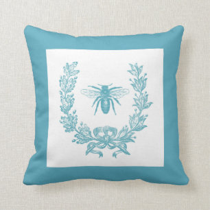 Cojín Decorativo Los franceses del vintage enrruellan con la abeja