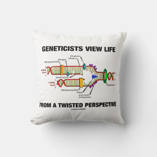 Cojín Decorativo Los Genetistas Ven La Vida Desde Una Perspectiva G