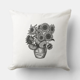 Cojín Decorativo Los girasoles de Van Gogh