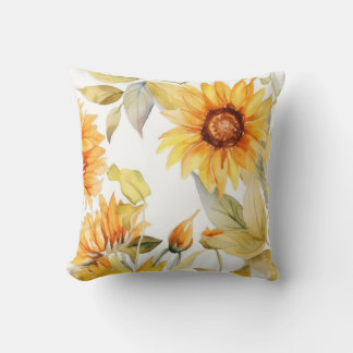 Cojín Decorativo Los girasoles en flor