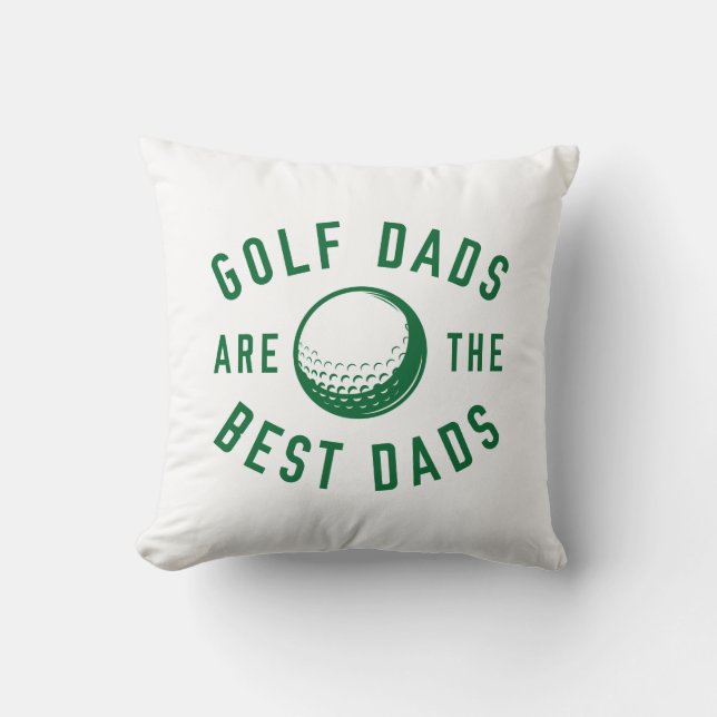 Cojín Decorativo Los Golf Dads Son Los Mejores Dads (Anverso)