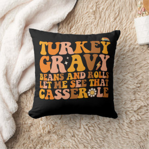 Cojín Decorativo Los Granos Graves De Turquía Y Los Rollos Me Permi