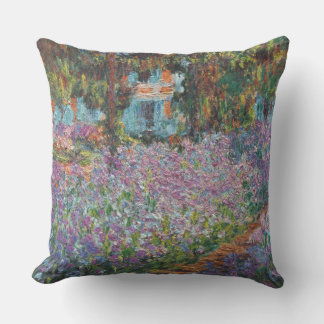 Cojín Decorativo Los irlandeses en el Bella Artes del Monet del Jar