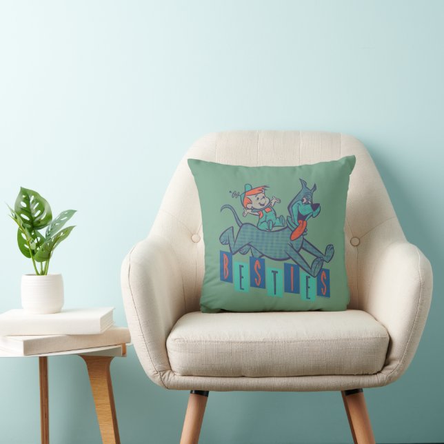 Cojín Decorativo Los Jetsons | Elroy & Astro Besties (Silla)