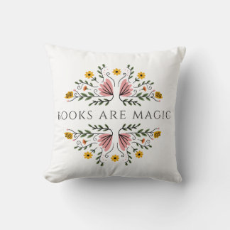 Cojín Decorativo Los libros son mágicos