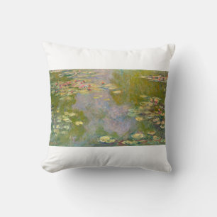 Cojín Decorativo Los lirios de agua de Claude Monet