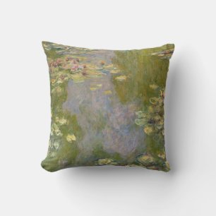 Cojín Decorativo Los lirios de agua de Claude Monet