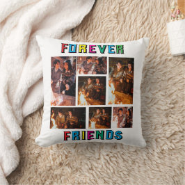 Cojín Decorativo Los mejores amigos para siempre de la amistad herm