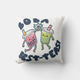 Cojín Decorativo ¡Los mejores tés de boba!