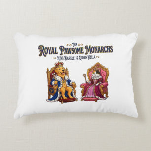 Cojín Decorativo Los Monarcas Reales Pawsome