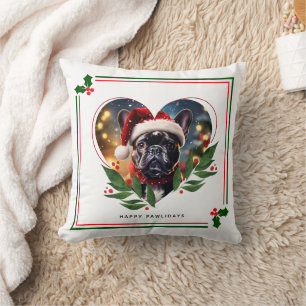 Cojín Decorativo Los Navidades de fotografía del Personalizado Bull