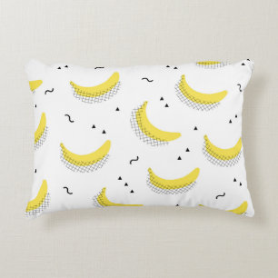 Cojín Decorativo  los niños de la fruta sin costura. Geometri abstr