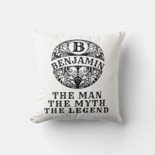 Cojín Decorativo Los Padres Personalizados Día el hombre la leyenda