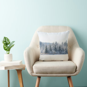 Cojín Decorativo Los Pinos Nevados Soñan 1