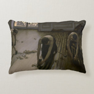 Cojín Decorativo Los raspadores de suelos de Gustave Caillebotte