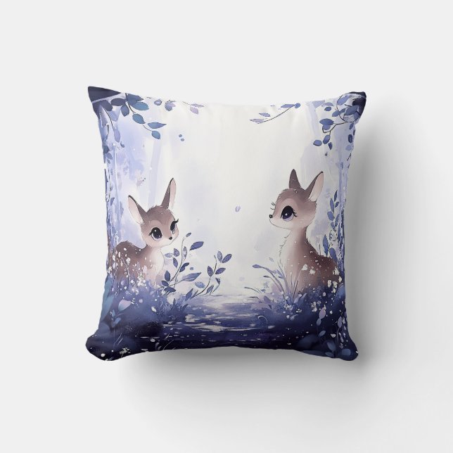 Cojín Decorativo Los retoños en el crepúsculo (Anverso)