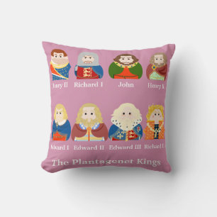 Cojín Decorativo Los Reyes Plantagenet (nombre)